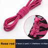 Quick Lock Elastic No Tie Shoelaces for Sneakers and Everyday Shoes