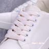 SparkleStep Glitter Shoelaces Colorful Metallic Flat Shoe Laces For Sneakers And Boots 13