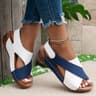 Comfortable Womens Wedge Sandals Summer Walking Shoes for Beach and Parties