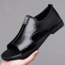Comfort Walk Mens Casual Sandals Slip On Beach Shoes with Cushioned EVA Sole