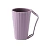 Couple Portable Toothbrush Cup With Handle Hygienic Toothbrush Holder Cup For Travel  Home 3