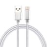 Durable Braided USB C Charging & Data Sync Cable Knit Texture