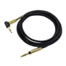 3.5mm Volume Control Aux Cable 1.5m Silver Plated Audio Extension Cord