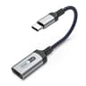 MH 306 USB C To Lightning Audio Adapter With Braided Cable  Smart Indicator Light 8