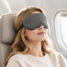 TRAELSKY Blackout Travel Sleep Mask For Airplane Nap  Nighttime Comfort 0