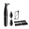 PrecisionGroom 3 In 1 USB Electric Shaver  Eyebrow Trimmer With Nose Hair Trimmer 0