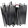 Makeup Brush Set With Wooden Handles  Soft Nylon Bristles For Flawless Beauty Application 6