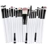 Makeup Brush Set With Wooden Handles  Soft Nylon Bristles For Flawless Beauty Application 8