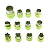 12 In 1 Mini Stainless Steel Vegetable Cutter Shapes Set For Kids Baking 7