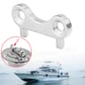 38mm Marine Fuel Deck Fill Cap With Chain 316 Stainless Steel Boat Fuel Filler Replacement 5