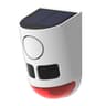 Solar Motion Sensor Alarm With Ultrasonic Animal Repellent And 129dB Security Siren 0