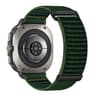 Samsung Galaxy Watch Ultra Band Adjustable Nylon Watch Band Mountain Pattern Replacement Strap 8