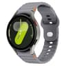 Samsung Galaxy Watch 7 Band 20mm Silicone Watch Strap With Wavy Grain Reverse Buckle 12