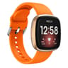 Fitbit Versa 3 Silicone Watch Band Soft Adjustable Replacement Sport Strap 4