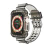 Glacier Apple Watch Ultra Band Transparent TPU Protective Replacement Watch Strap 6