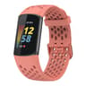 Breathable Silicone Watch Band For Fitbit Charge 6  Charge 5 Adjustable Replacement Strap 9