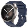 Amazfit Balance Silicone Watch Band With Vertical Texture Waterproof Replacement Strap 12