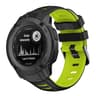 Garmin Instinct 2X Silicone Watch Band Dual Color Adjustable Replacement Strap for Men and Women