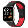 Redmi Watch 3 Silicone Watch Band Two Color Sports Watch Strap With Secure Press Button 13