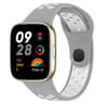 Redmi Watch 3 Silicone Watch Band Two Color Sports Watch Strap With Secure Press Button 16