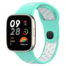 Redmi Watch 3 Silicone Watch Band Two Color Sports Watch Strap With Secure Press Button 0