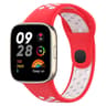 Redmi Watch 3 Silicone Watch Band Two Color Sports Watch Strap With Secure Press Button 17