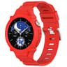 vivo Watch 5 Watch 3 Silicone Watch Band with Integrated Watch Case Protective Strap