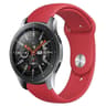 Samsung Galaxy Watch Active 20mm Silicone Watch Band Soft Adjustable Replacement Watch Strap 16