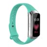 Samsung Galaxy Fit SM R370 Silicone Watch Band Soft Adjustable Replacement Strap with Glossy Button