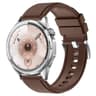 Fluororubber Watch Band Textured Replacement Strap For Longines Comfortable Adjustable Wristband 3