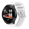 Huawei Watch GT 2e Silicone Watch Band Soft Adjustable Replacement Strap with Round Hole Design
