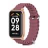 Mijobs Ocean Silicone Watch Band With Metal Shell For Xiaomi Smart Band 8 Active Redmi Band 2 2