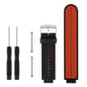 xDfind Garmin Forerunner Silicone Watch Band Two Color Replacement Strap with Tool