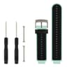 xDfind Garmin Forerunner Silicone Watch Band Two Color Replacement Strap with Tool