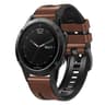 Garmin Fenix 7 Quick Release Watch Band Silicone Leather Replacement Strap 22mm