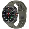 Samsung Galaxy Watch Ultra 47mm Silicone Watch Band Reverse Buckle Breathable Watch Strap