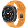 Samsung Galaxy Watch Ultra 47mm Silicone Watch Band Reverse Buckle Breathable Watch Strap