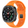 Samsung Galaxy Watch Ultra 47mm Silicone Watch Band Reverse Buckle Breathable Watch Strap