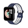 Xiaomi Redmi Watch 2 Silicone Watch Band Two Color Soft Replacement Strap 2