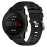 Garmin Forerunner 255 Silicone Watch Band 22mm Cross Textured Replacement Watch Strap