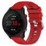 Garmin Forerunner 255 Silicone Watch Band 22mm Cross Textured Replacement Watch Strap