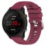 Garmin Forerunner 255 Silicone Watch Band 22mm Cross Textured Replacement Watch Strap