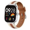 Xiaomi Band 10 Pro Redmi Watch 6 5 Genuine Leather Watch Band Color Block Saddle Strap 7
