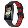 Huawei Band 7 7 NFC Silicone Watch Band Two Color Breathable Watch Strap