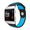 For Fitbit Ionic Silicone Watch Band Breathable Two Tone Sport Replacement Strap 3