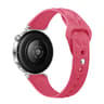 18mm Slim Silicone Watch Band With Reverse Buckle Ice Crystal Adjustable Replacement Strap 11