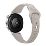 18mm Slim Silicone Watch Band With Reverse Buckle Ice Crystal Adjustable Replacement Strap 1