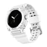 Google Pixel Watch Silicone Watch Band Three Proof Integrated Replacement Strap