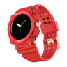 Google Pixel Watch Silicone Watch Band Three Proof Integrated Replacement Strap