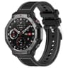 Amazfit T Rex 3 Hybrid Nylon Silicone Watch Band 22mm Adjustable Replacement Strap 2